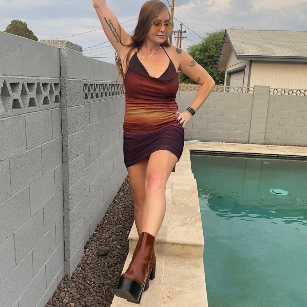 Princess Polly sunset mini dress!